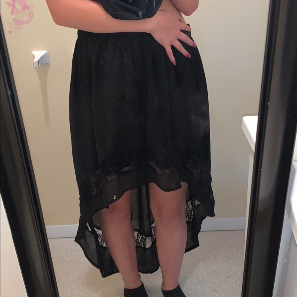 Black Dress skirt
